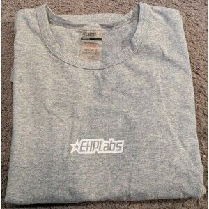 EHP Labs Gray Dropcut Gray Short Sleeve T-Shirt EHPLabs Men's Medium